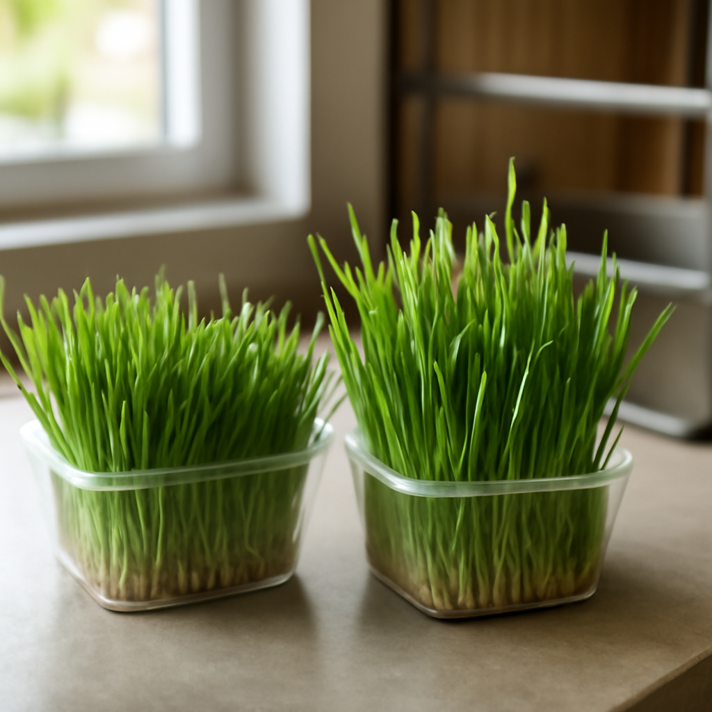 Weizen- oder Gerstengras zuhause ziehen – Schritt-für-Schritt und hygienisch