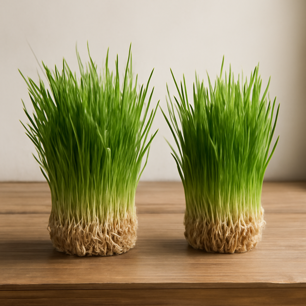 Gerstengras vs. Weizengras – Wer braucht was? Einsteiger-Vergleich